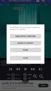 着メロメーカー - 音楽から着信音を作成する screenshot