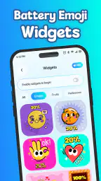 絵文字バッテリーアイコンをカスタマイズ 2