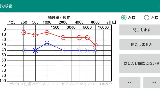 聴力検査 1