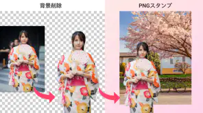 背景透過 - 合成写真アプリ、画像編集 screenshot