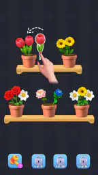 花マッチ - Blossom Sort · 3 マッチパズル 1