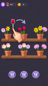 花マージ - マッチパズル, フラワー, 花のゲーム screenshot