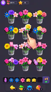 花マージ - マッチパズル, フラワー, 花のゲーム screenshot