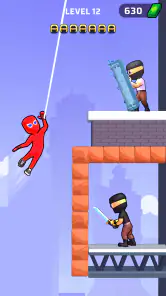蜘蛛の巣の達人：超英雄スティックマン screenshot