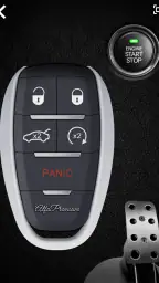 車のキーとエンジンの音 7