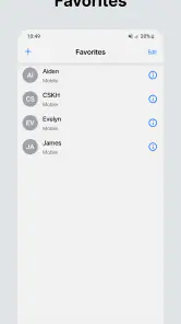 電話 - ダイヤラーと通話画面 screenshot