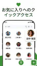 電話の連絡先 3