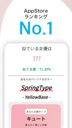 顔面偏差値、AI顔診断、似てる芸能人：FaceChecker 1