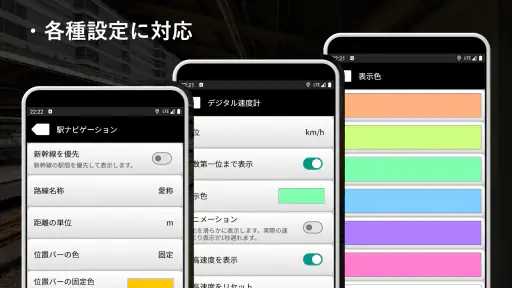 駅ナビ速度計 8