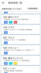 ＧＬ優待クロス 2