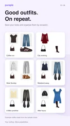 Pureple AI Outfit Planner 3