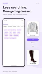 Pureple AI Outfit Planner 5