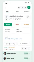 Teamy: app voor sportteams 2