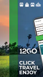 12Go Trein, Bus, Ferry, Vlucht screenshot