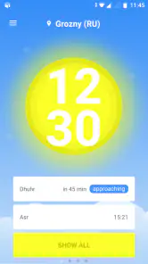 1Muslim: Gebedstijden, Azan screenshot