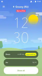 1Muslim: Gebedstijden, Azan screenshot