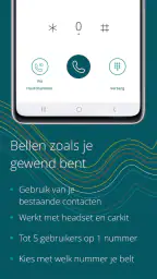 2 of meer telnrs op 1 mobiel. 2
