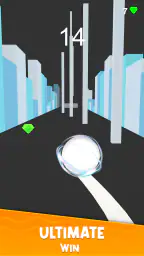3D Ball Catch Up - Racing Ball 8