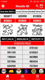 4D Result MY & SG 4D History 6