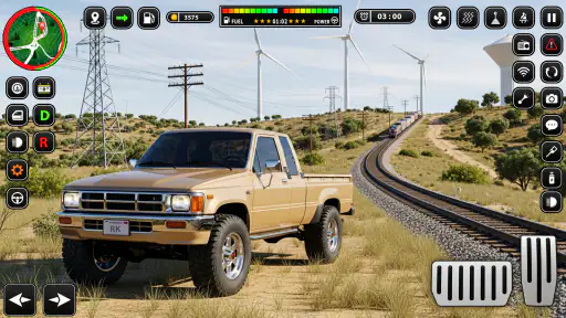 4x4 Land Cruiser 4x4 Jeep Game 6