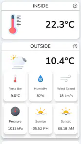 Accurate Indoor Thermometer screenshot