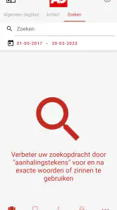 AD - Digitale krant screenshot