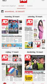 AD - Digitale krant screenshot