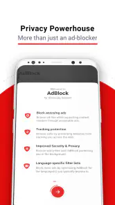 AdBlock voor Samsung Internet screenshot