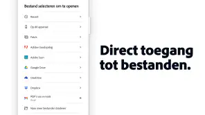 Adobe Acrobat Reader: Edit PDF screenshot