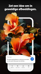 Adobe Firefly AI-foto & -video screenshot