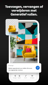 Adobe Firefly AI-foto & -video screenshot
