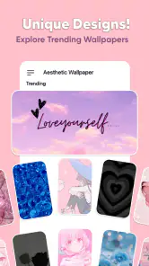 Aesthetic Wallpaper for Girls screenshot