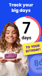 Aftellen app dagen - Countdown 1