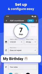 Aftellen app dagen - Countdown 2