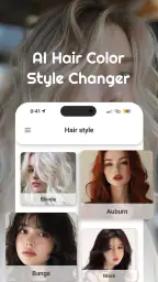 AI Hair Color Style Art Change 1