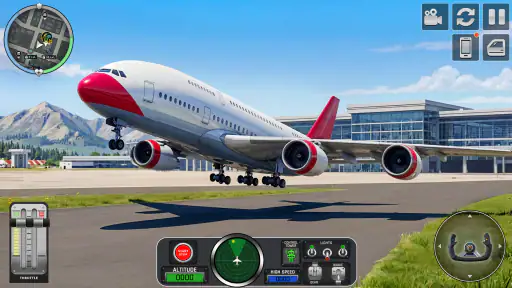 Airplane Flying Jet Simulator 5