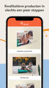 Albelli fotoboek fotoafdrukken screenshot