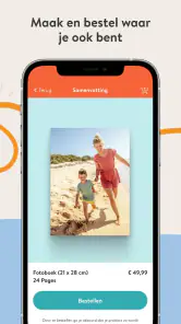 Albelli fotoboek fotoafdrukken screenshot
