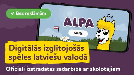 ALPA mācību spēles 3-8 gadu v. 1