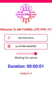 AM TUNNEL LITE VPN screenshot