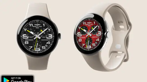 Analog Breitling Watch face 7