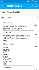 AnkiDroid flitskaarten screenshot