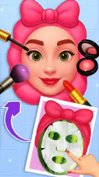 ASMR Makeover: Skincare Games 6