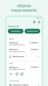 ASN Bank screenshot