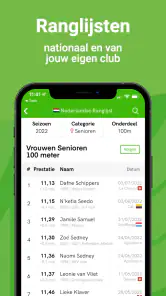 Atletiek.nu screenshot
