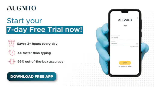 Augnito: Medical Dictation App 1