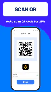 Authenticator screenshot