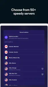 Avast SecureLine VPN Proxy screenshot
