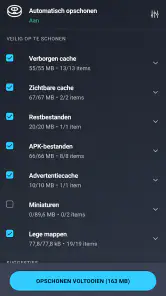 AVG Cleaner: opschonen screenshot