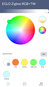 AwoX HomeControl screenshot